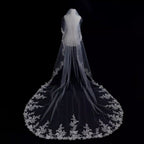 Lunalice V3003 Wedding Veil – Elegant Soft Tulle Bridal Veil for Wedding Dress