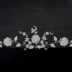 Lunalice V3006 Bridal Veil Back View – Elegant Wedding Veil for Bride