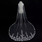 Lunalice V3011 Wedding Veil – Elegant Soft Tulle Bridal Veil for Wedding Dress