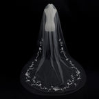 Lunalice V3013 Wedding Veil – Elegant Soft Tulle Bridal Veil for Wedding Dress