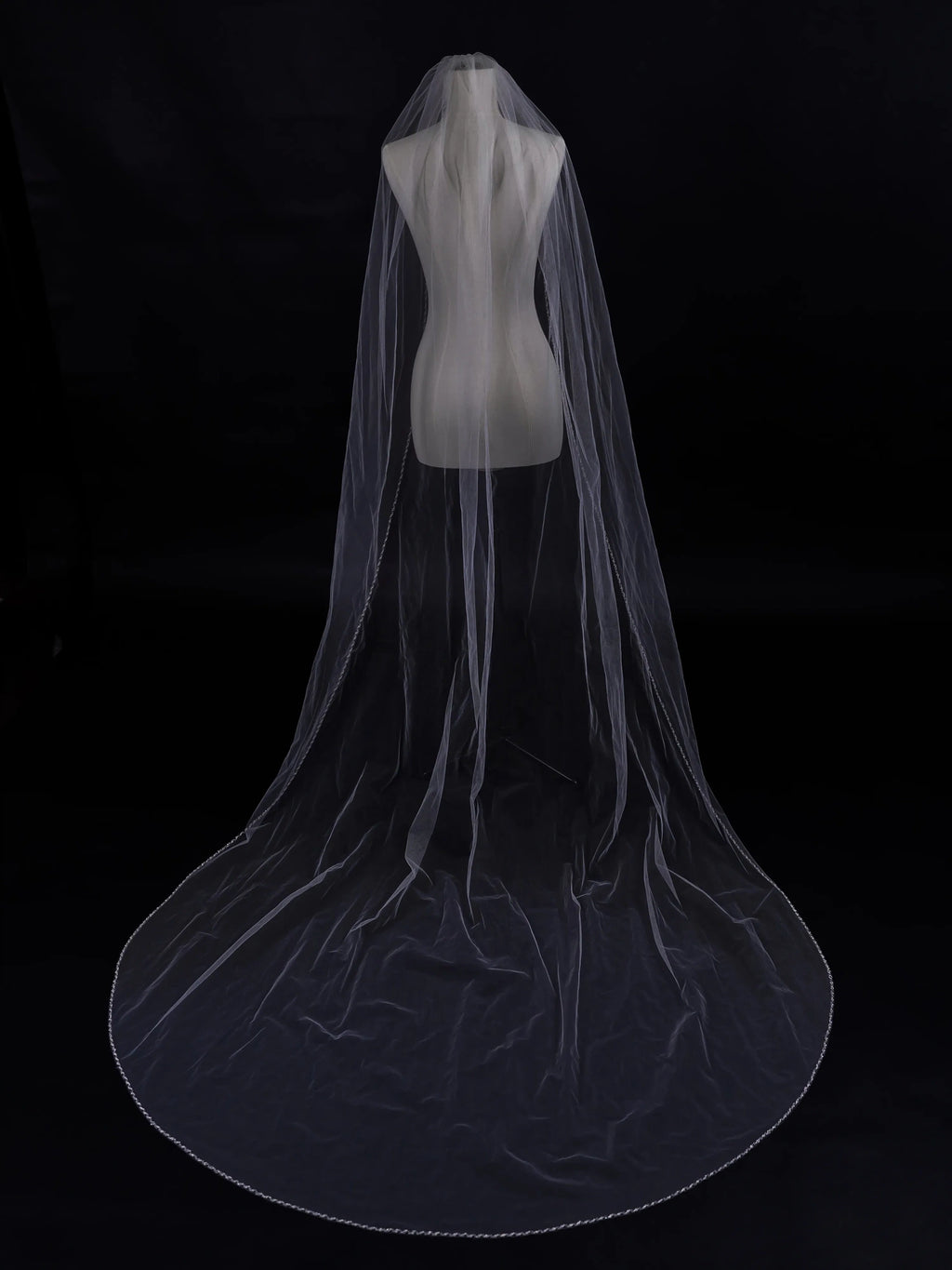 Lunalice V3017 Wedding Veil – Elegant Soft Tulle Bridal Veil for Wedding Dress
