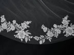 Lunalice V3018 Bridal Veil Back View – Elegant Wedding Veil for Bride