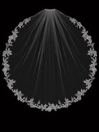 Lunalice V3019 Wedding Veil – Elegant Soft Tulle Bridal Veil for Wedding Dress