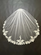 Lunalice V3020 Wedding Veil – Elegant Soft Tulle Bridal Veil for Wedding Dress