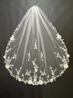 Lunalice V3021 Wedding Veil – Elegant Soft Tulle Bridal Veil for Wedding Dress